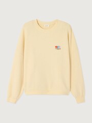 American Vintage Yellow Atubay Sweatshirt - Image 6 of 7