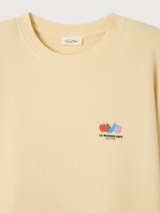 American Vintage Yellow Atubay Sweatshirt - Image 7 of 7