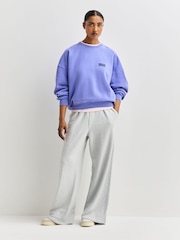 American Vintage Purple Plizzy Sweatshirt - Image 3 of 7