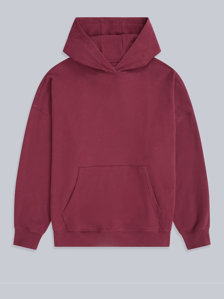 Animal Purple Idol Drop Shoulder Hoodie - Image 1 of 4 Animal Purple Idol Drop Shoulder Hoodie - Image 1 of 4
