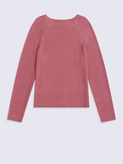Animal Pink Cotton Textured Jumper - Image 2 of 5