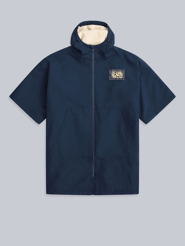 Animal Blue Misty Fleece Lined Waterproof Parka - Image 1 of 6