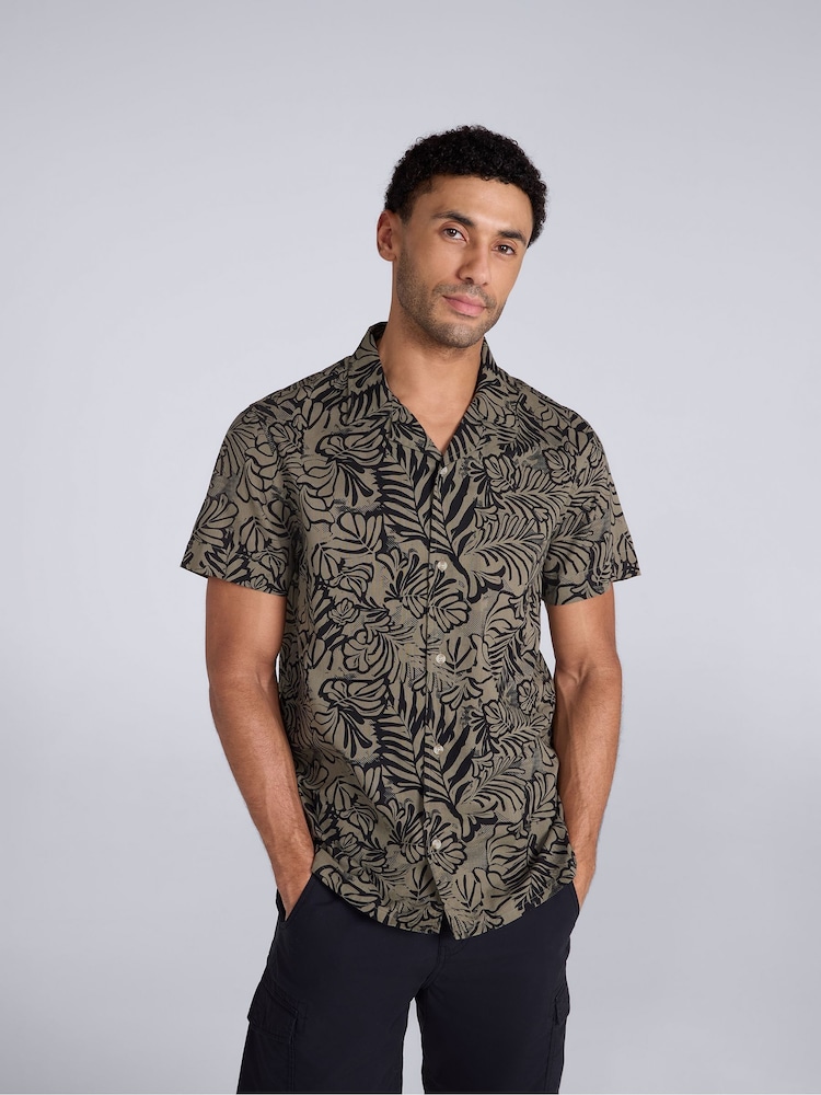 Animal Black Will Printed Shirt - Image 1 of 4 Animal Black Will Printed Shirt - Image 1 of 4