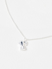 Oliver Bonas Silver Moka Coffee Pot Charm Silver Pendant Necklace - Image 2 of 4