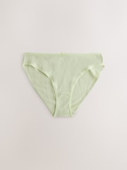 Green/Pink High Leg 100% Cotton Knickers - Image 6 of 10