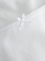 White Brazilian 100% Cotton Knickers - Image 4 of 4