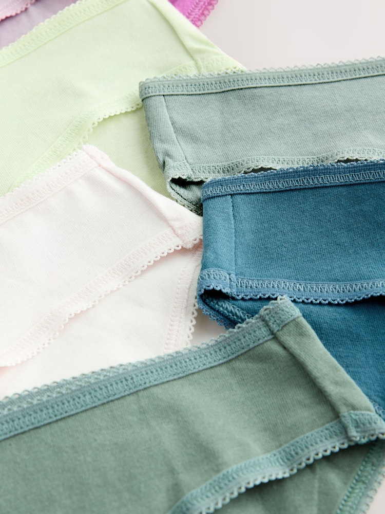 Green/Pink Brazilian 100% Cotton Knickers - Image 10 of 10 Green/Pink Brazilian 100% Cotton Knickers - Image 10 of 10