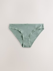 Green/Pink Brazilian 100% Cotton Knickers - Image 6 of 10
