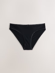 Black Brazilian 100% Cotton Knickers - Image 2 of 4