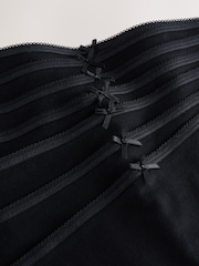 Black Brazilian 100% Cotton Knickers - Image 3 of 4