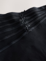 Black Midi 100% Cotton Knickers - Image 3 of 4
