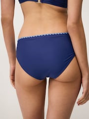 Crew Clothing Company Blue Whipstitch Bikini Bottoms - Image 2 of 5