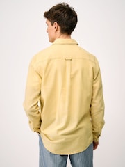 Crew Clothing Company Yellow Long-Sleeve Linen Shirt - Image 2 of 5