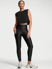 Victoria's Secret Black GlossyTech™ High Rise Leggings - Image 1 of 2