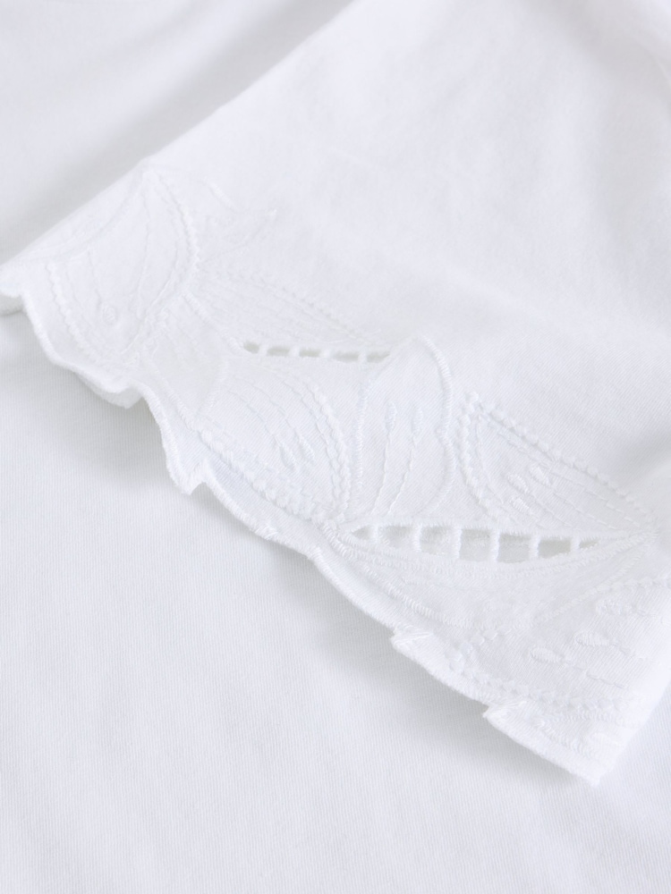 White Stuff White Colleen Cutwork Top - Image 6 of 6 White Stuff White Colleen Cutwork Top - Image 6 of 6