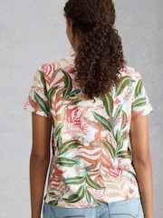 White Stuff Ivory Abbie T-Shirt - Image 2 of 6