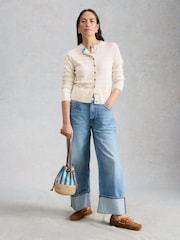 White Stuff Natural Lois Sttich  Cardigan - Image 1 of 6