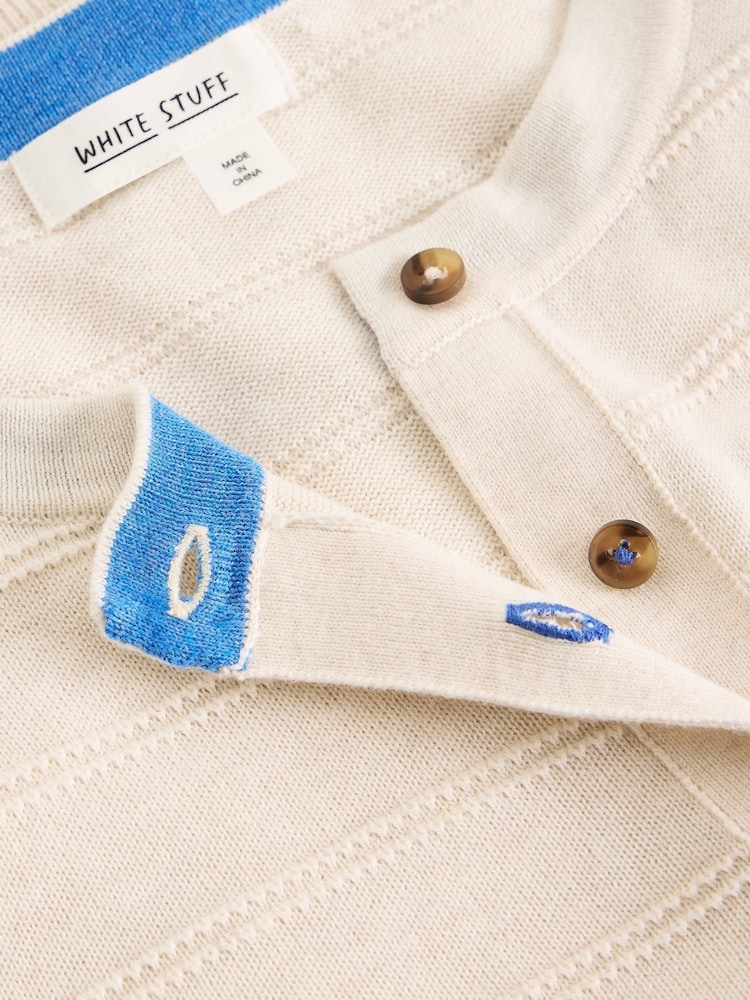 White Stuff Natural Lois Sttich Cardigan - Image 6 of 6 White Stuff Natural Lois Sttich Cardigan - Image 6 of 6
