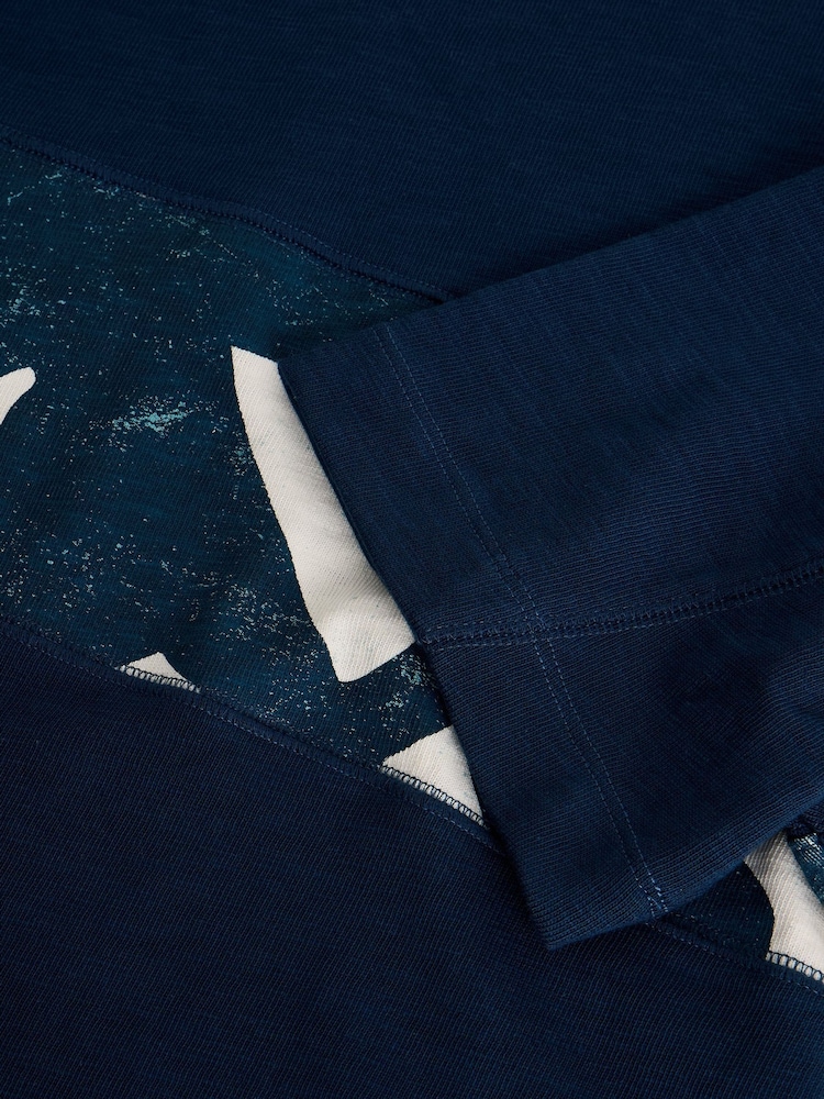 White Stuff Harrington Abstract Stripe T-Shirt - Imagem 6 de 6