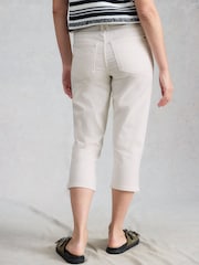 White Stuff White Blake Capri Jeans - Image 3 of 6