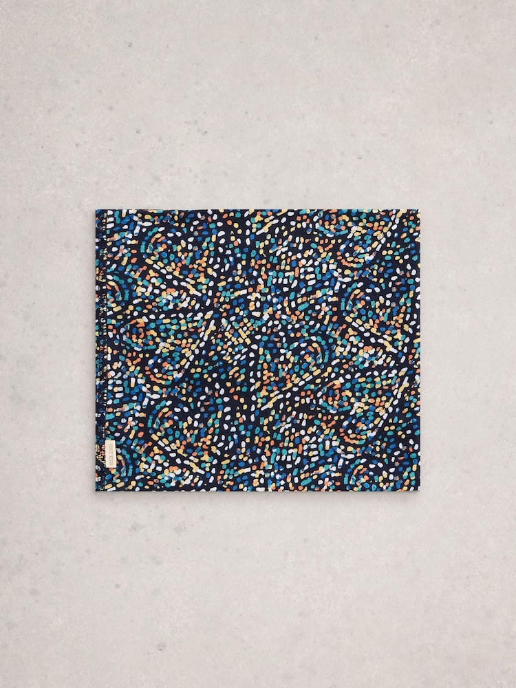 White Stuff Blue Versatile Jersey Roll Scarve - Image 1 of 4