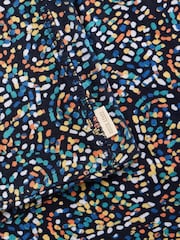 White Stuff Blue Versatile Jersey Roll Scarve - Image 4 of 4