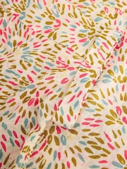 White Stuff Orange Orla Button Through Shirt - Image 6 of 6