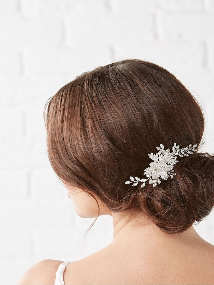 Jon Richard Darcey 鑲嵌樹葉髮夾 - 禮品袋 - 圖片 2/2