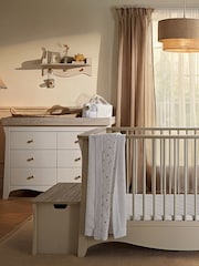 Cuddleco Cashmere/Ash 2 Piece Clara Luxe Nursery Furniture Set - Image 1 of 8