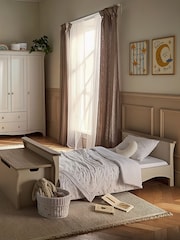 Cuddleco Cashmere/Ash 2 Piece Clara Luxe Nursery Furniture Set - Image 2 of 8