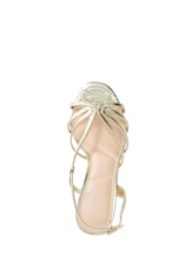 Dune London Metallic Morning Smart Sandals - Image 4 of 5
