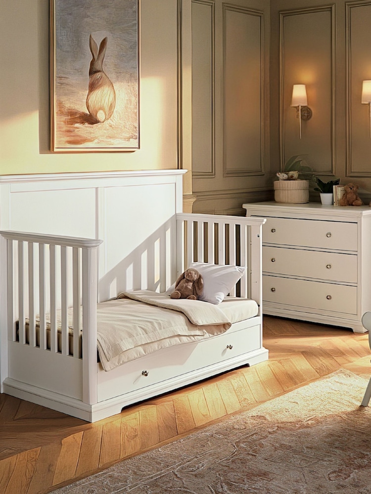 Cuddleco White 2 Piece Beaumont Grand Nursery Furniture Set - Image 2 of 7 Cuddleco White 2 Piece Beaumont Grand Nursery Furniture Set - Image 2 of 7
