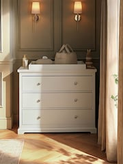 Cuddleco White 2 Piece Beaumont Grand Nursery Furniture Set - Image 5 of 7