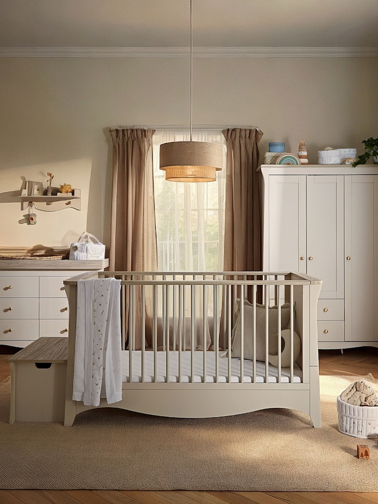 Cuddleco 3 Piece Cashmere/Ash Clara Luxe Nursery Furniture Set - Image 1 of 8