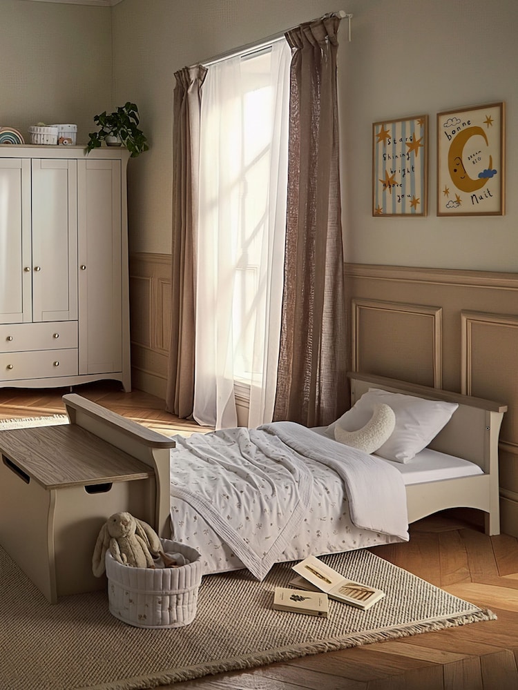 Cuddleco 3 Piece Cashmere/Ash Clara Luxe Nursery Furniture Set - Image 2 of 8