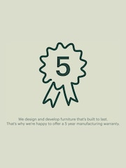 Cuddleco 3 Piece Cashmere/Ash Clara Luxe Nursery Furniture Set - Image 7 of 8