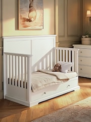Cuddleco White Beaumont Grand Cot Bed - Image 3 of 6