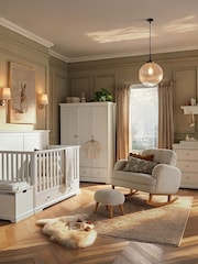 Cuddleco 3 Piece White Beaumont Grand Nursery Furniture Set - Image 1 of 7