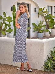 Pure Collection Button Through Midi Dress - Bild 2 von 3