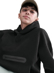 Nike Black Sportswear Tech Fleece Oversized Pullover Hoodie - Image 5 of 5