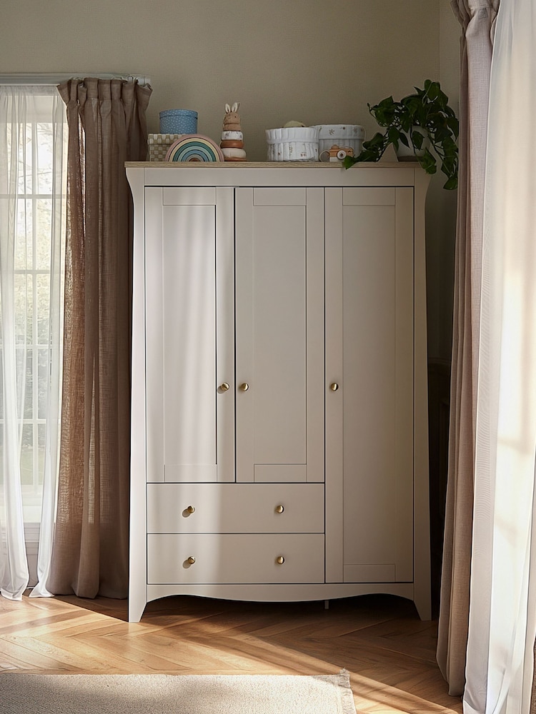 Cuddleco Cashmere/Ash Clara Triple Wardrobe - Image 1 of 7 Cuddleco Cashmere/Ash Clara Triple Wardrobe - Image 1 of 7