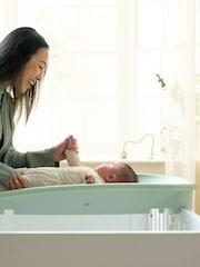 Tutti Bambini Green Baby Cushi Cot Top Changing Mat - Image 1 of 5