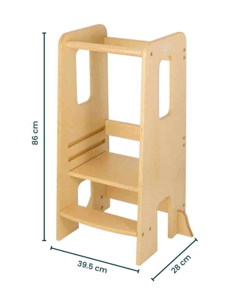Tutti Bambini Natural Helping Hands Montessori Toddler Learning Tower High Chair - Image 6 of 6