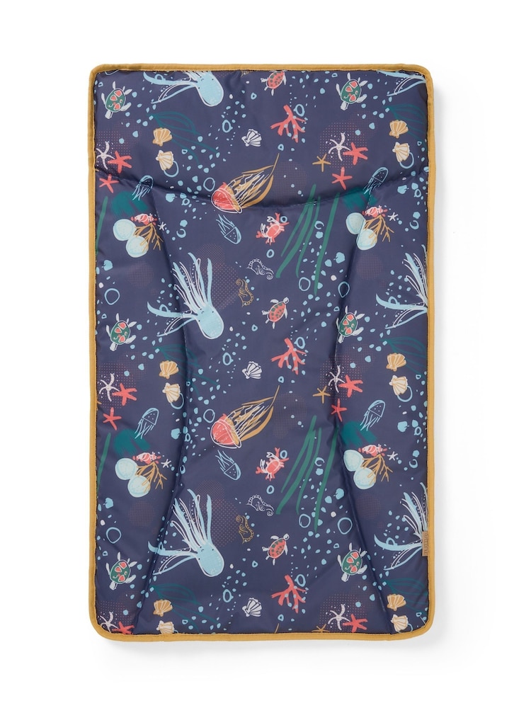 Tutti Bambini Ocean Blue Baby Changing Mat - Image 1 of 1