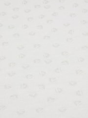 Tutti Bambini Grey Bedside Crib Fitted Sheet - Image 6 of 6