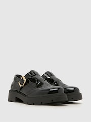 Schuh Black WF Leigh Chunky T-Bar Shoes - Image 2 of 4