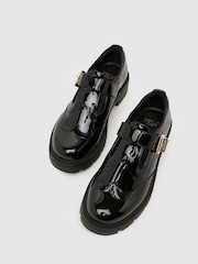 Schuh Black WF Leigh Chunky T-Bar Shoes - Image 4 of 4