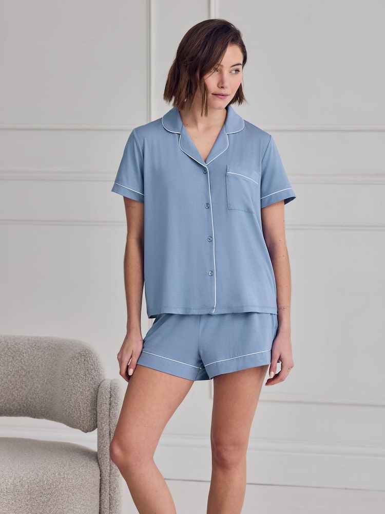 Chelsea Peers Blue Pyjamas Set - Image 1 of 6