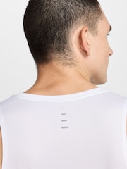 Nike White Stride Dri-FIT ADV Running Vest - Image 5 of 6