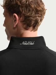 Nike Black Sportswear Half Zip Sweatshirt - Image 5 of 5